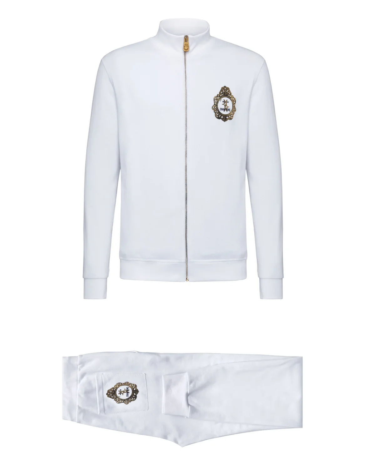 Top/Trousers Baroque, цвет: Белый