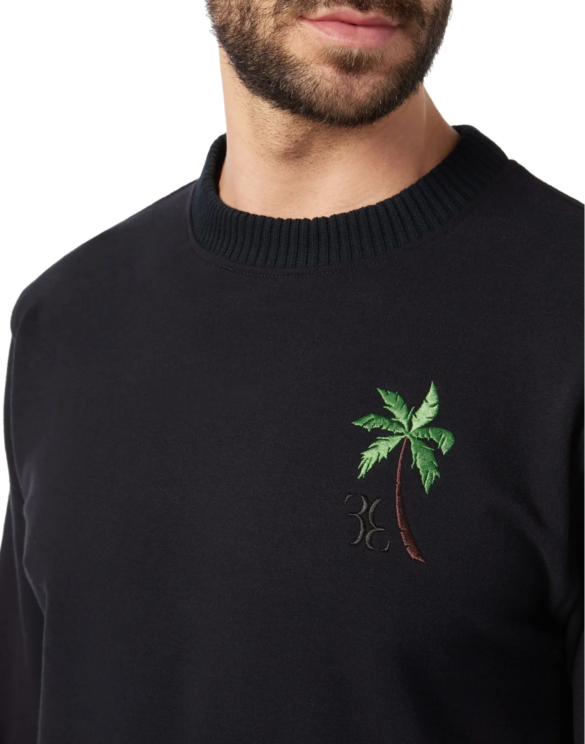 Sweatshirt LS Palms, цвет: Синий