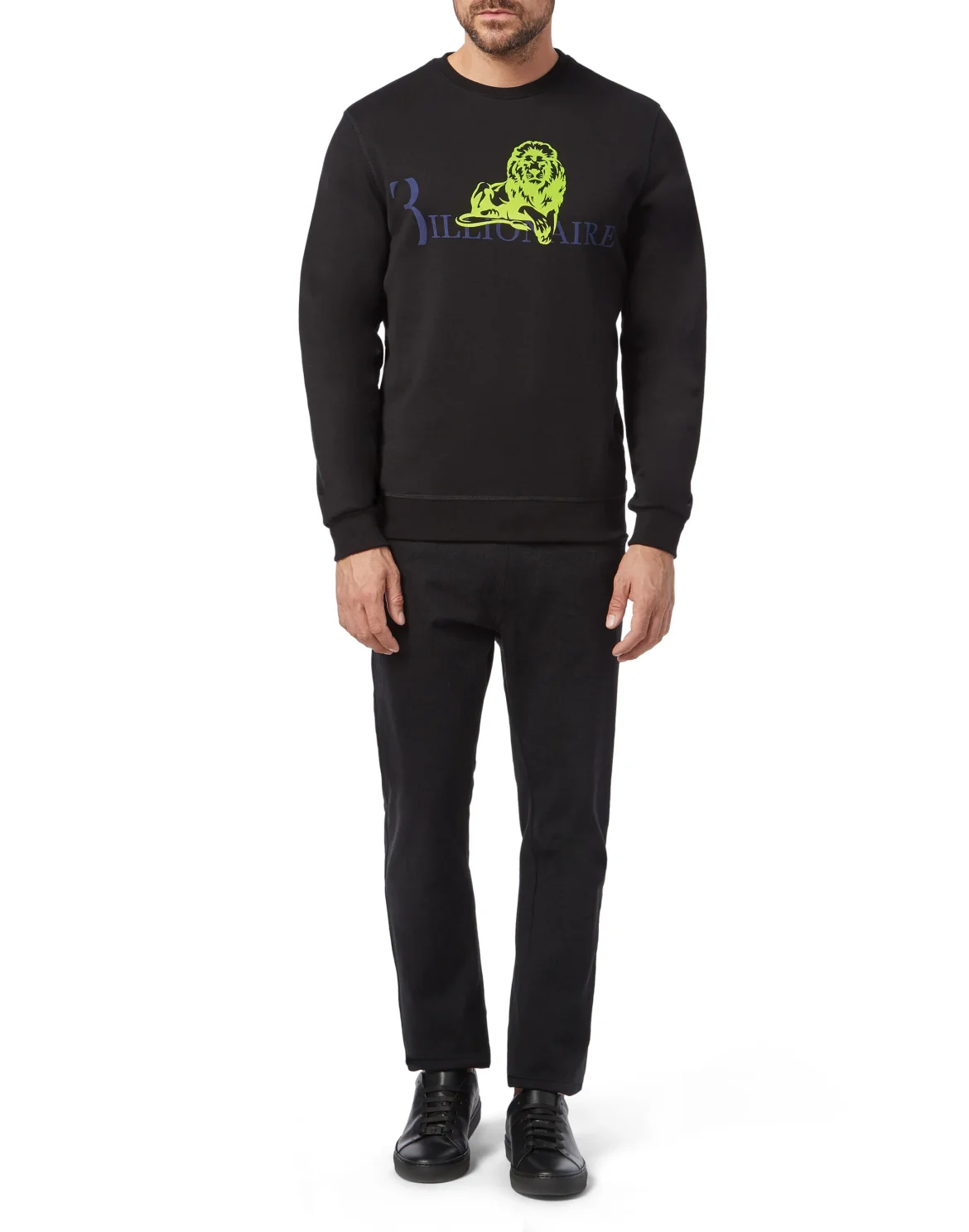Sweatshirt LS Lion, цвет: Черный
