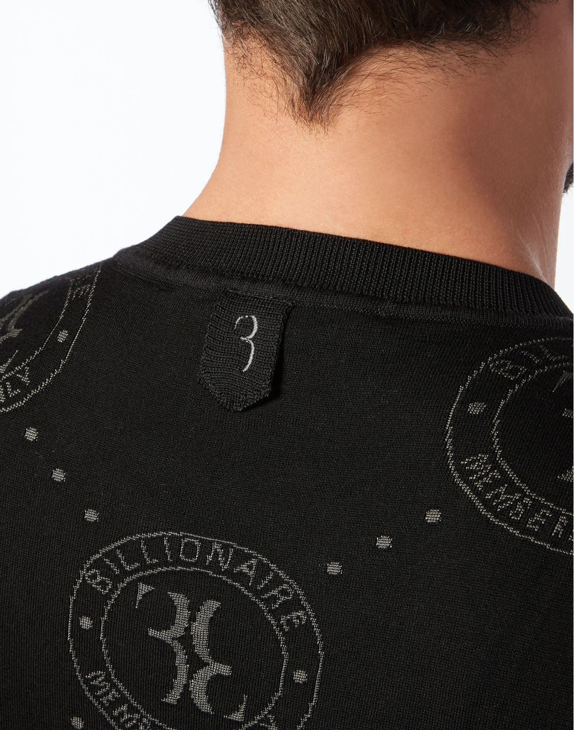 Pullover Round Neck SS Members only, цвет: Черный