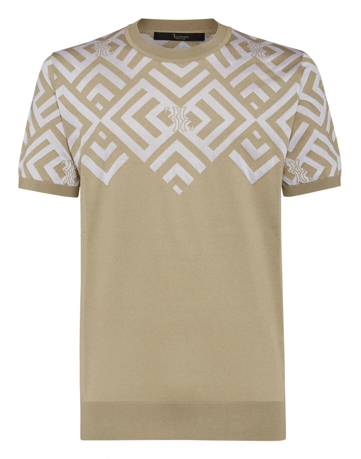 Pullover Round Neck SS Double B, цвет: Бежевый