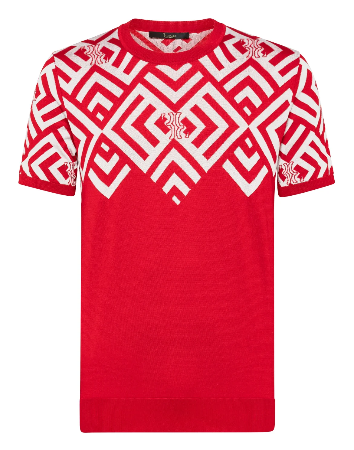 Pullover Round Neck SS Double B, цвет: Красный