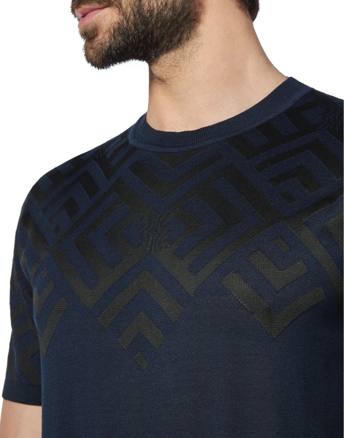 Pullover Round Neck SS Double B, цвет: Синий