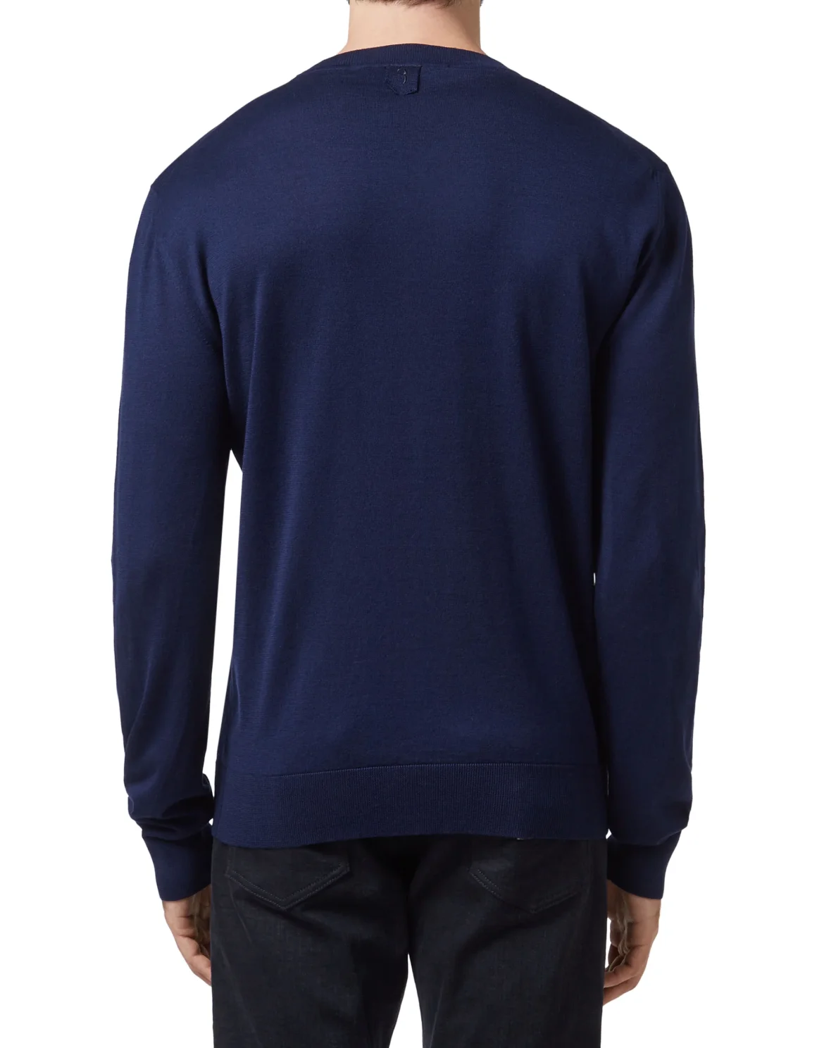 Pullover Round Neck LS Crest, цвет: Синий