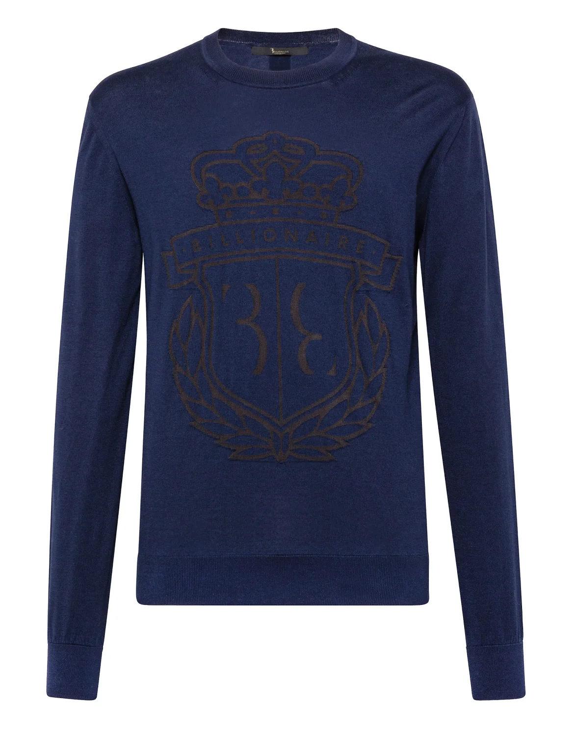 Pullover Round Neck LS Crest, цвет: Синий