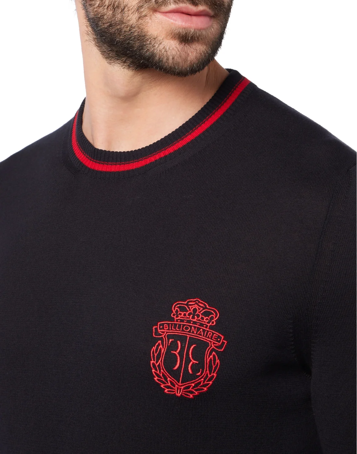 Pullover Round Neck LS Double B, цвет: Синий