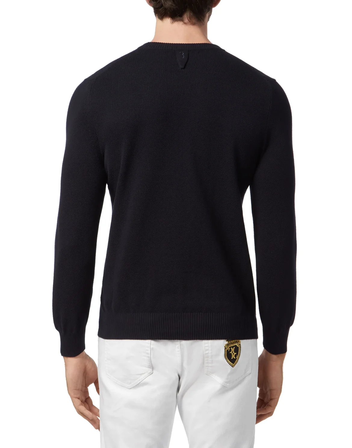 Pullover Round Neck LS Crest, цвет: Синий