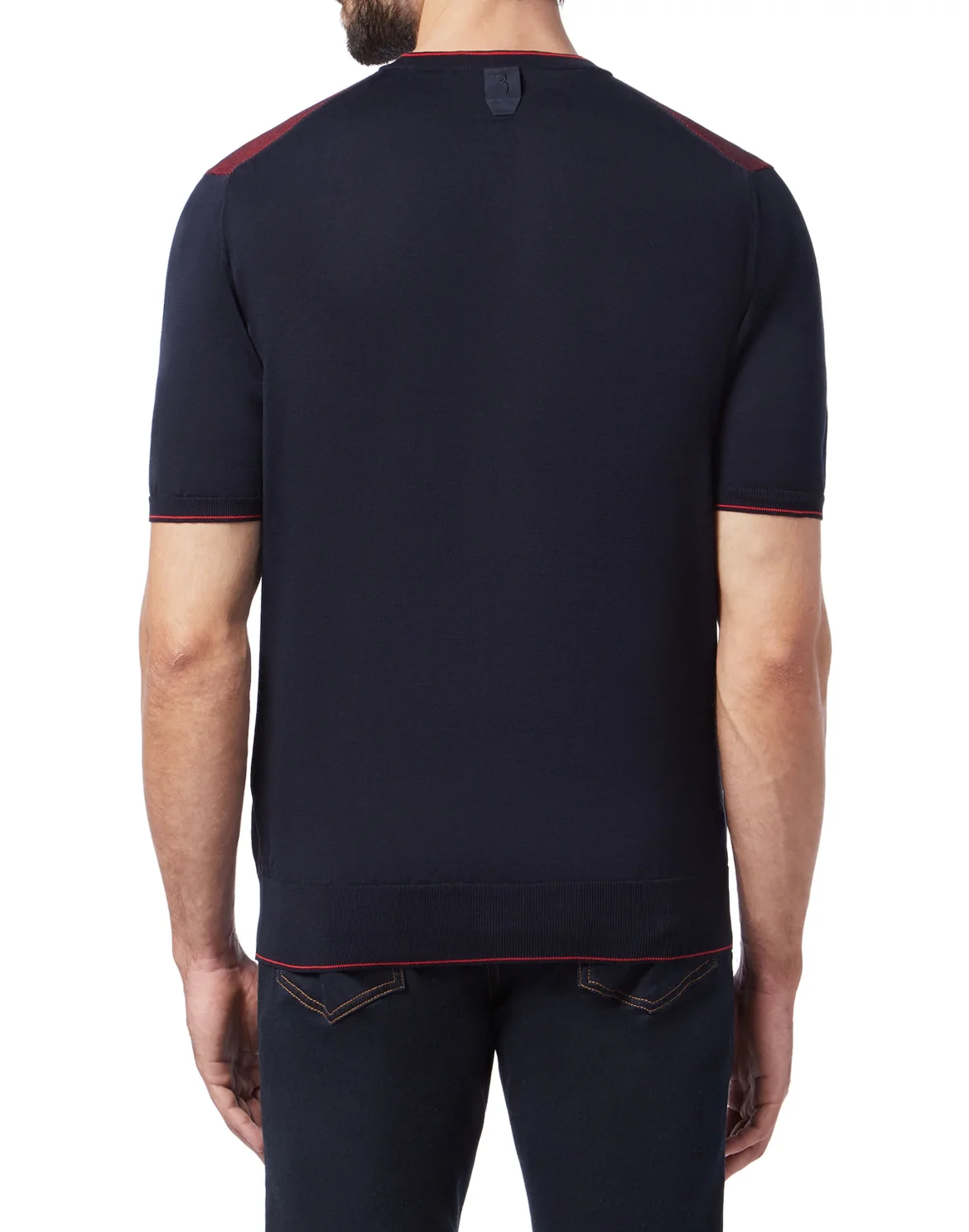 Pullover Round Neck SS Crest, цвет: Синий