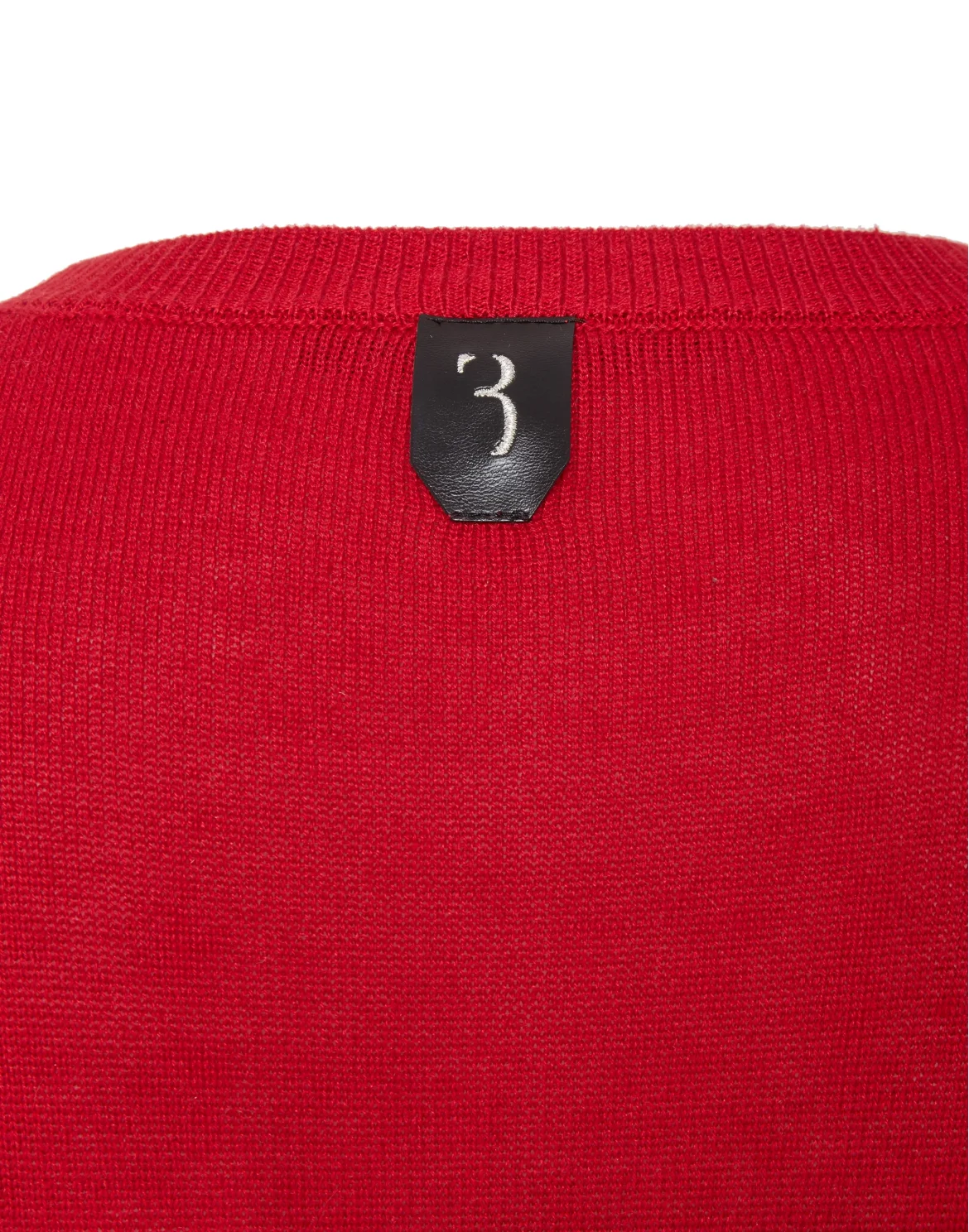 Pullover Round Neck LS Crest, цвет: Красный