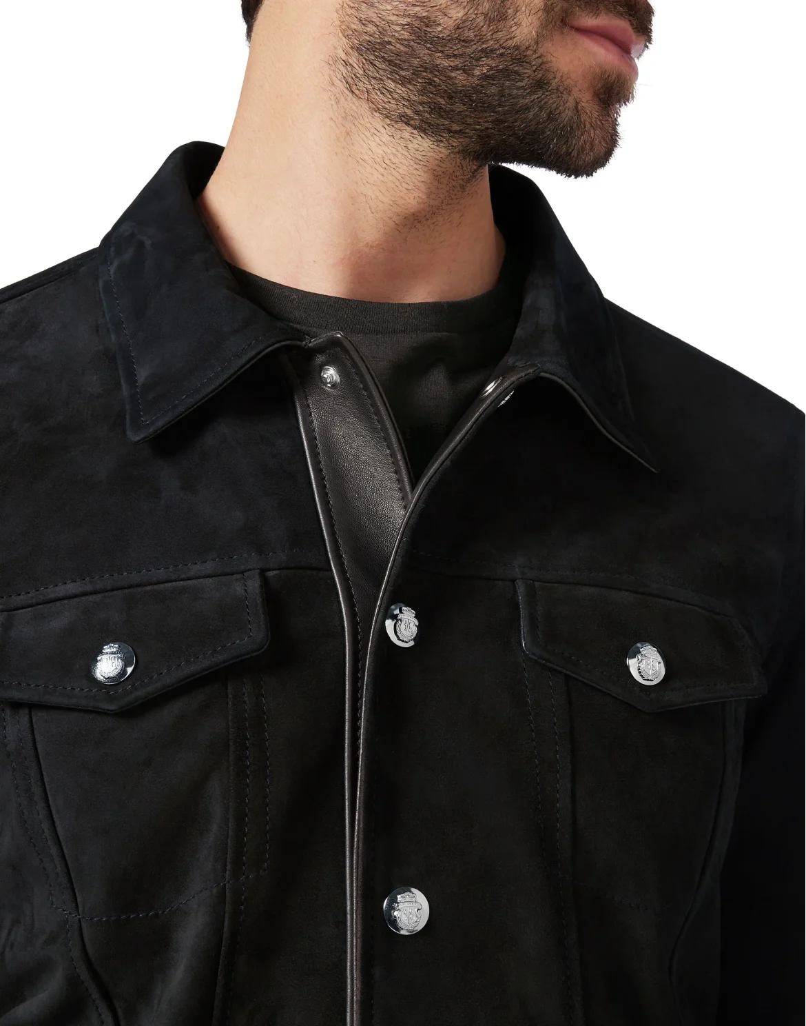 Leather Jacket Statement, цвет: Черный