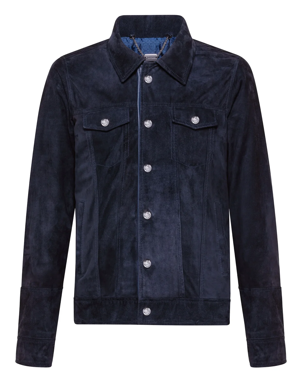 Leather Jacket Statement, цвет: Синий