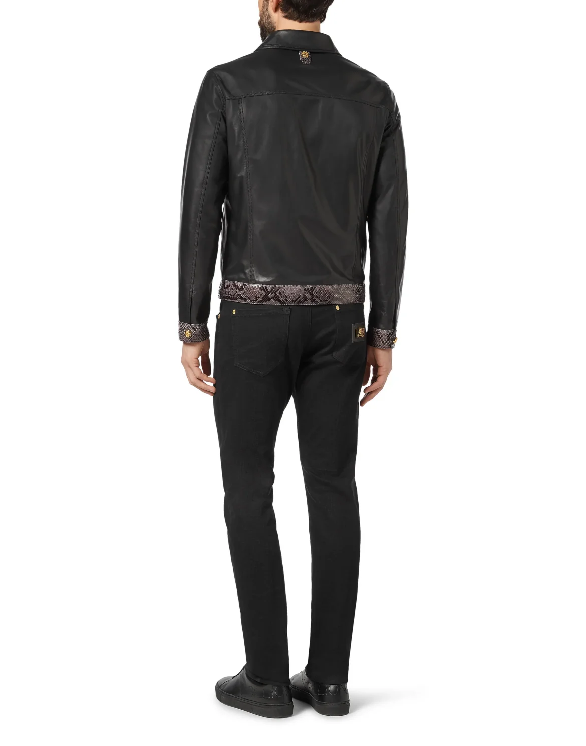 Leather Jacket Statement, цвет: Черный