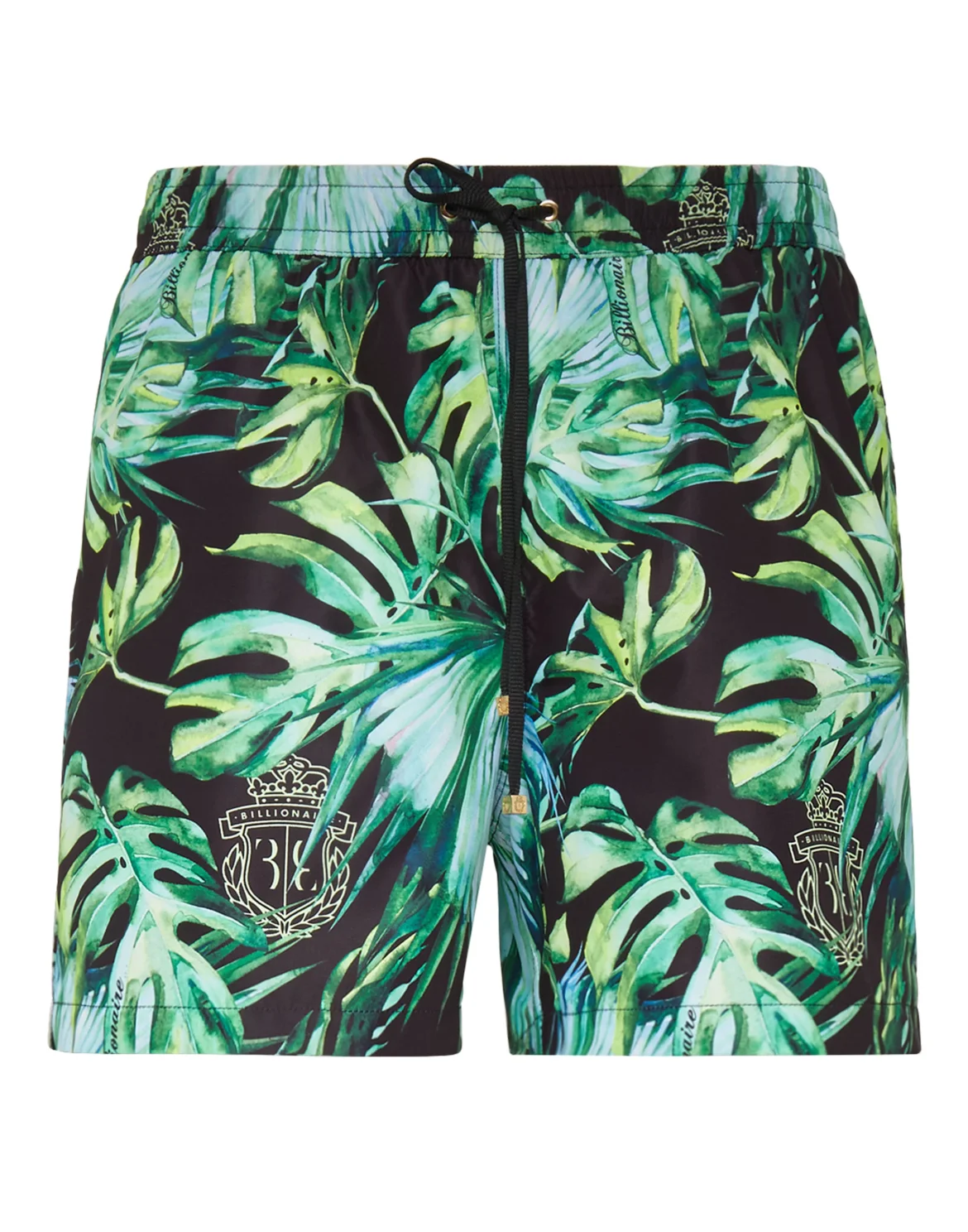 Beachwear Short Trousers Palms, цвет: Черный