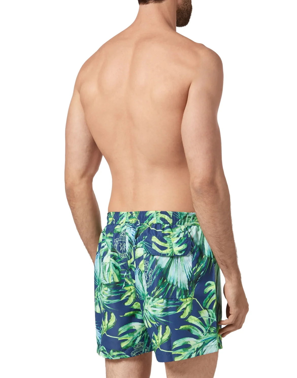 Beachwear Short Trousers Palms, цвет: Синий