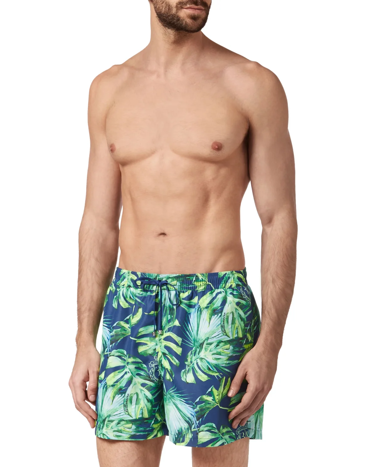 Beachwear Short Trousers Palms, цвет: Синий