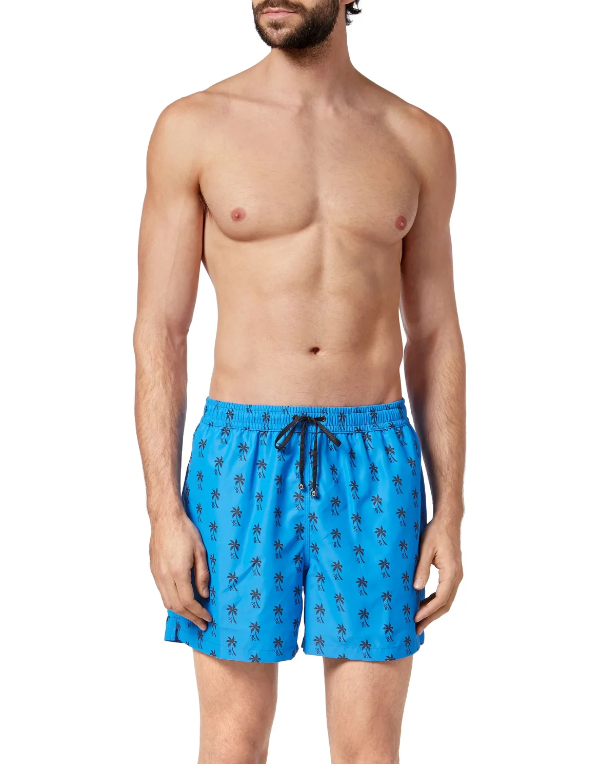 Beachwear Short Trousers Palms, цвет: Синий