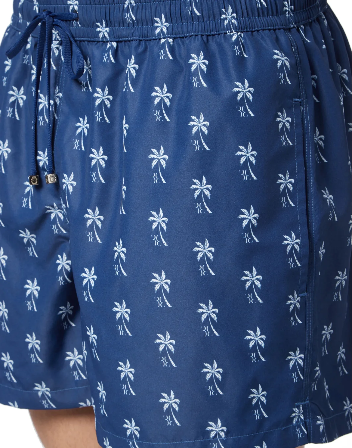 Beachwear Short Trousers Palms, цвет: Синий