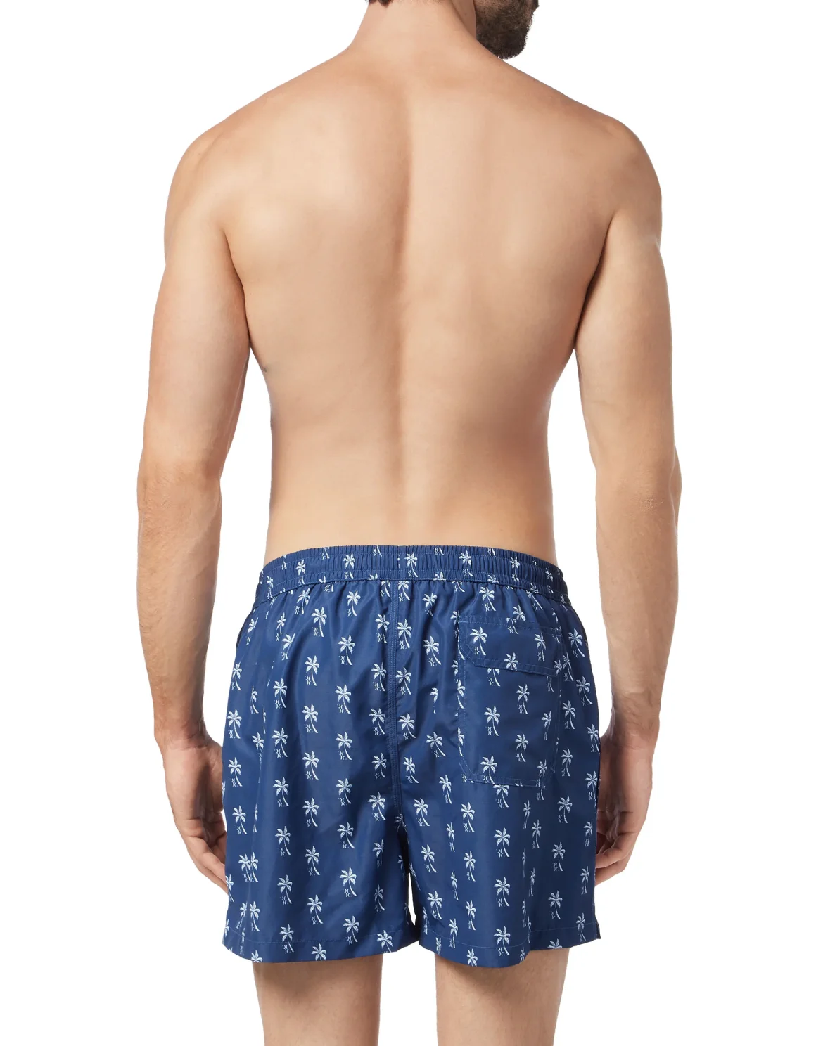 Beachwear Short Trousers Palms, цвет: Синий