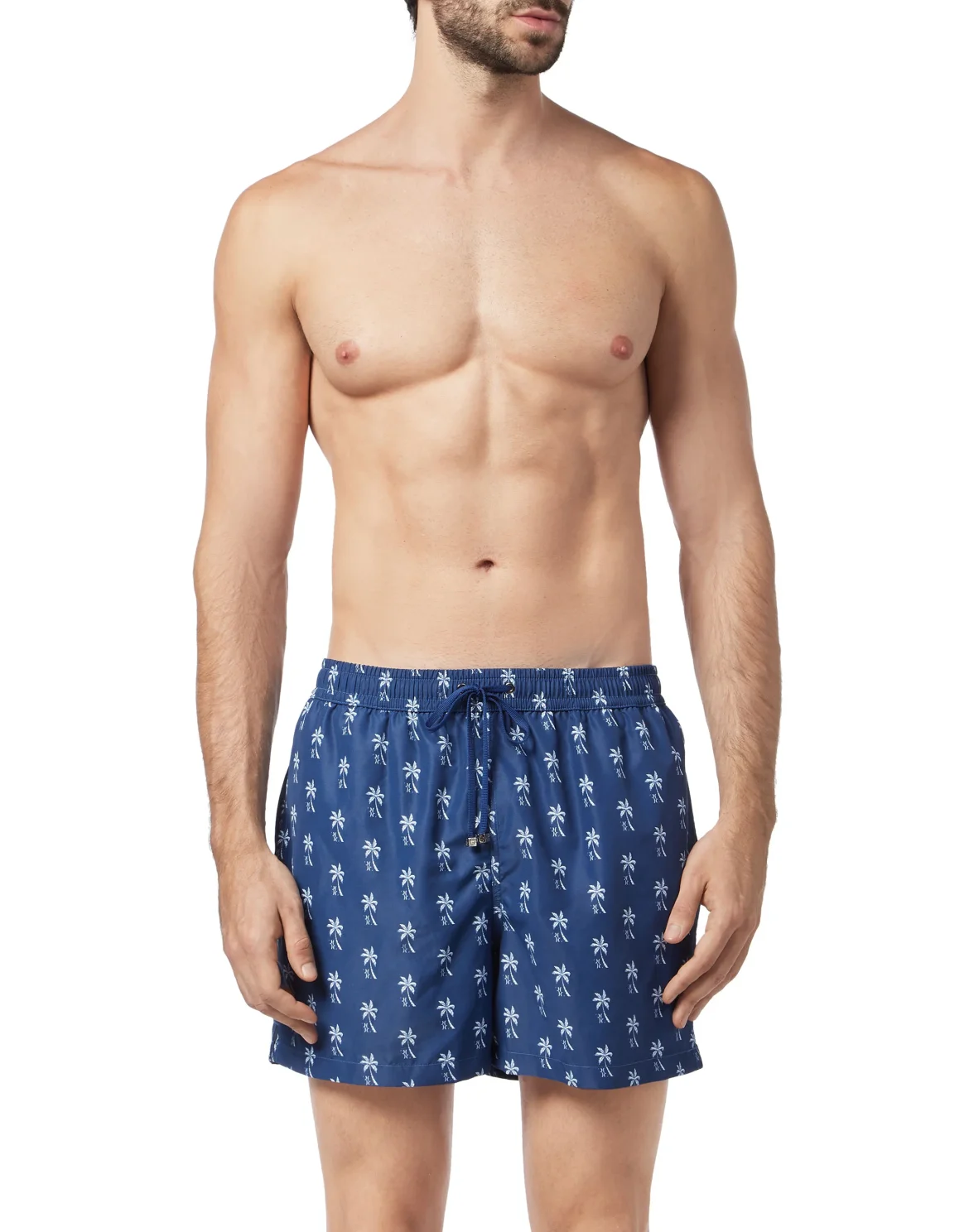 Beachwear Short Trousers Palms, цвет: Синий