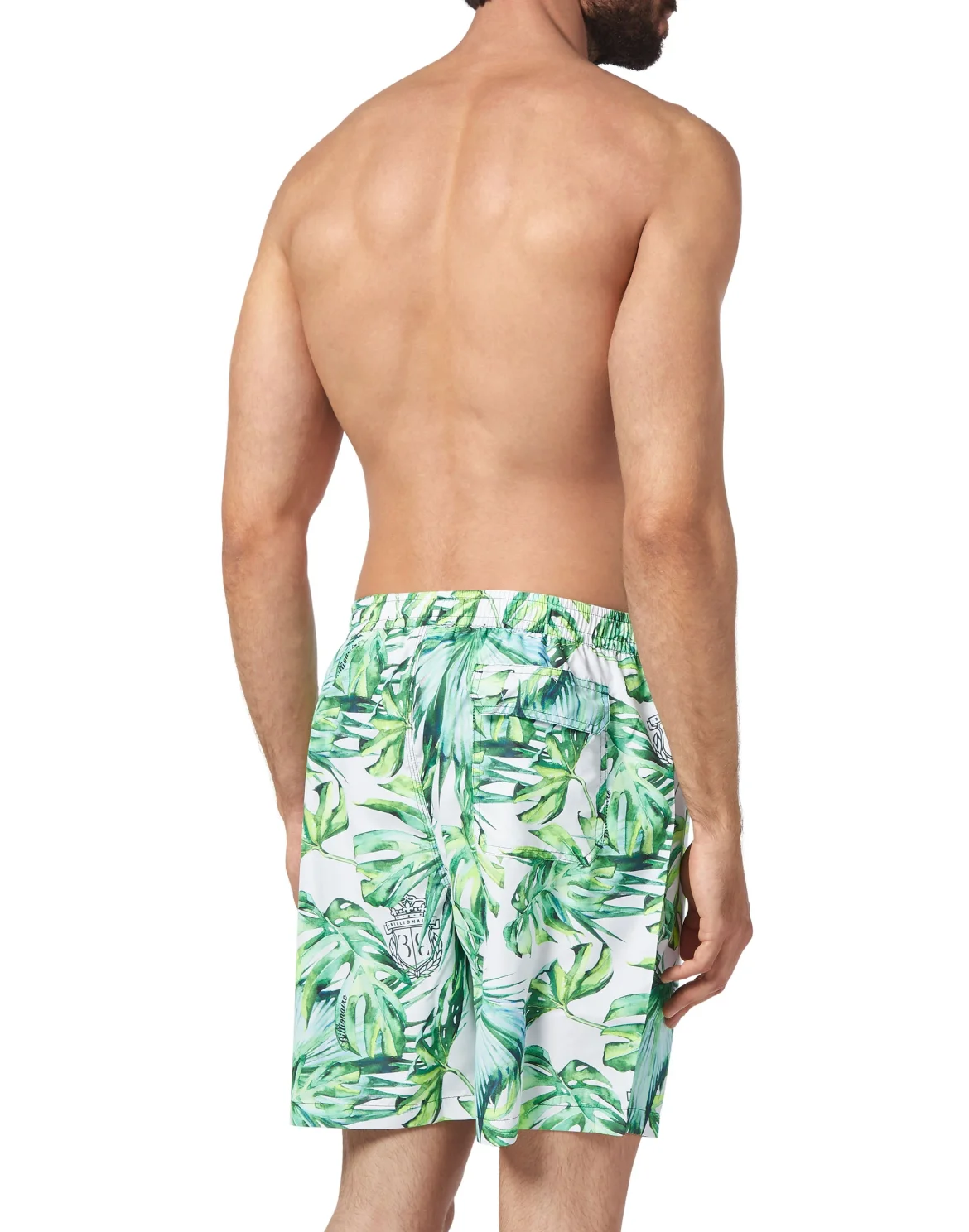 Beachwear Long Trousers Palms, цвет: Белый