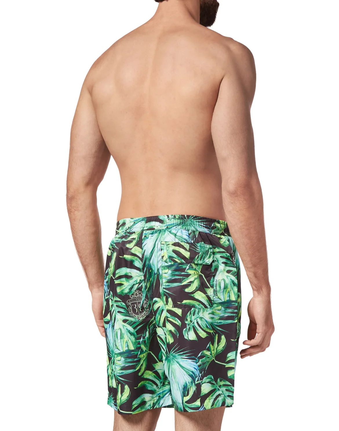 Beachwear Long Trousers Palms, цвет: Черный