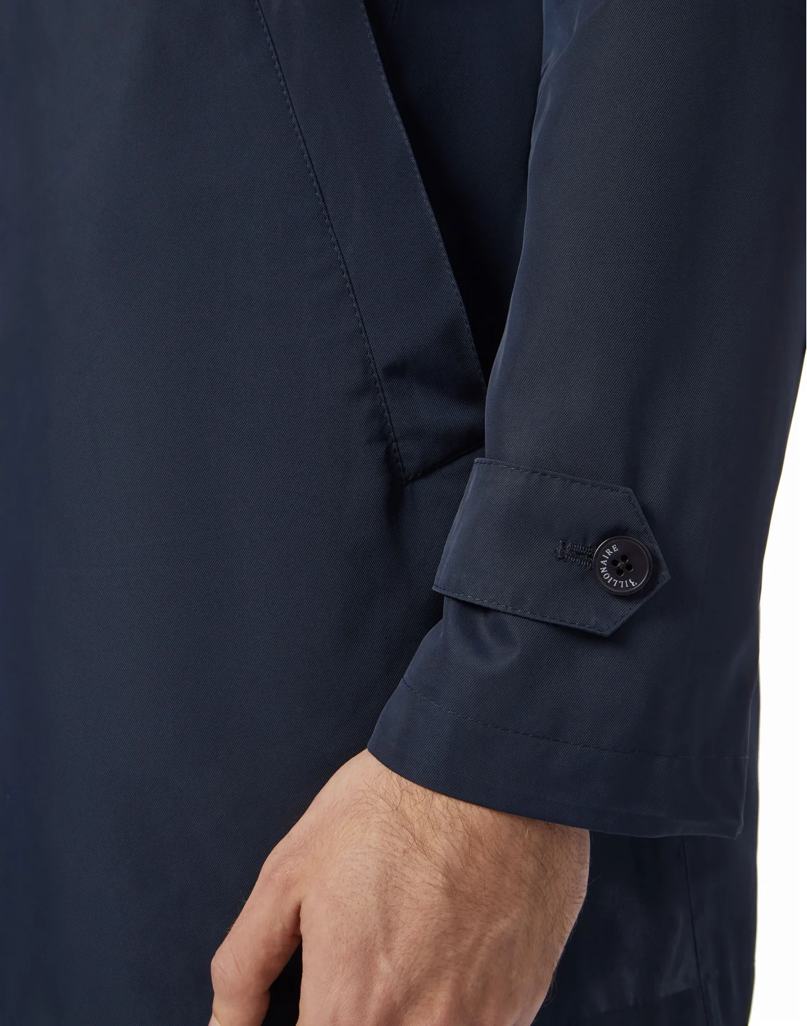 Coat Long nylon Crest, цвет: Синий
