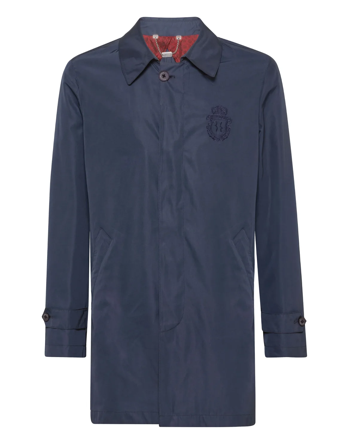 Coat Long nylon Crest, цвет: Синий