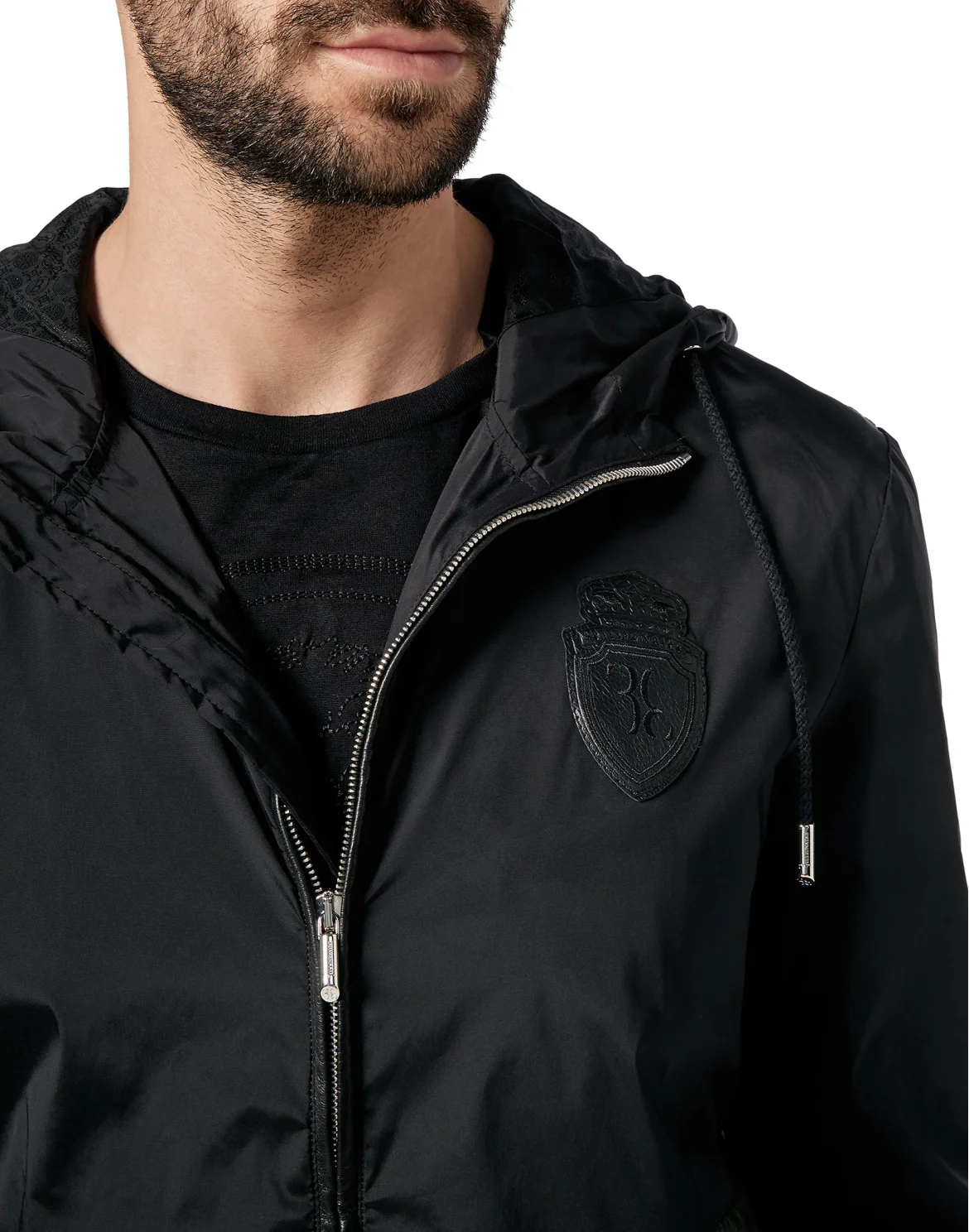Nylon Jacket Crest, цвет: Черный