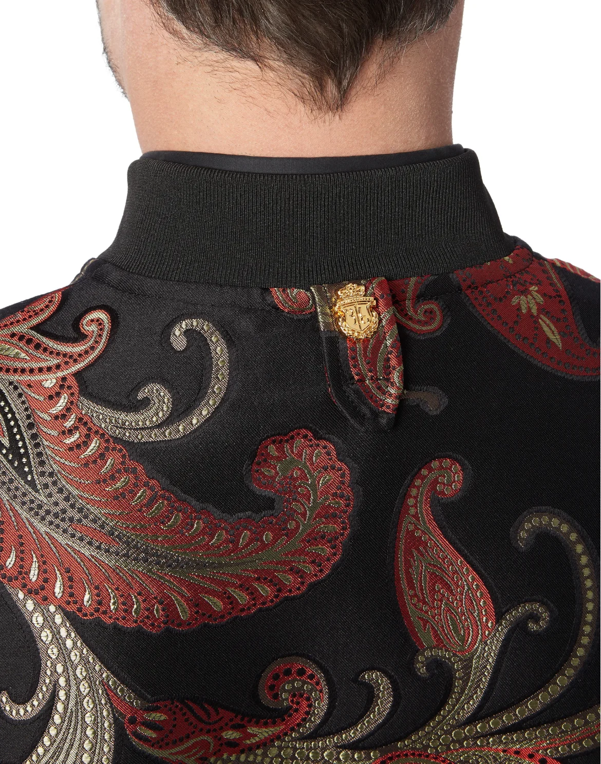 Bomber Paisley, цвет: Черный