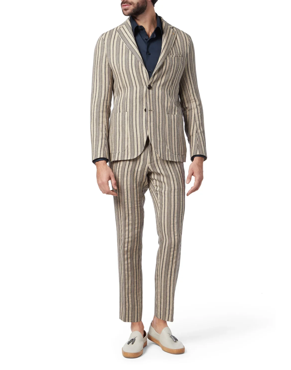 Blazer Statement, цвет: Бежевый