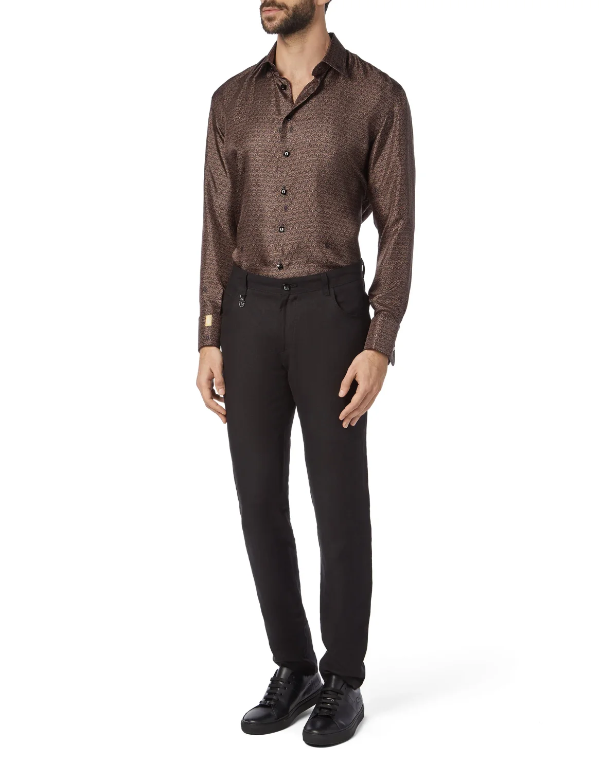 Shirt Gold Cut LS / Milano Lion, цвет: Бежевый