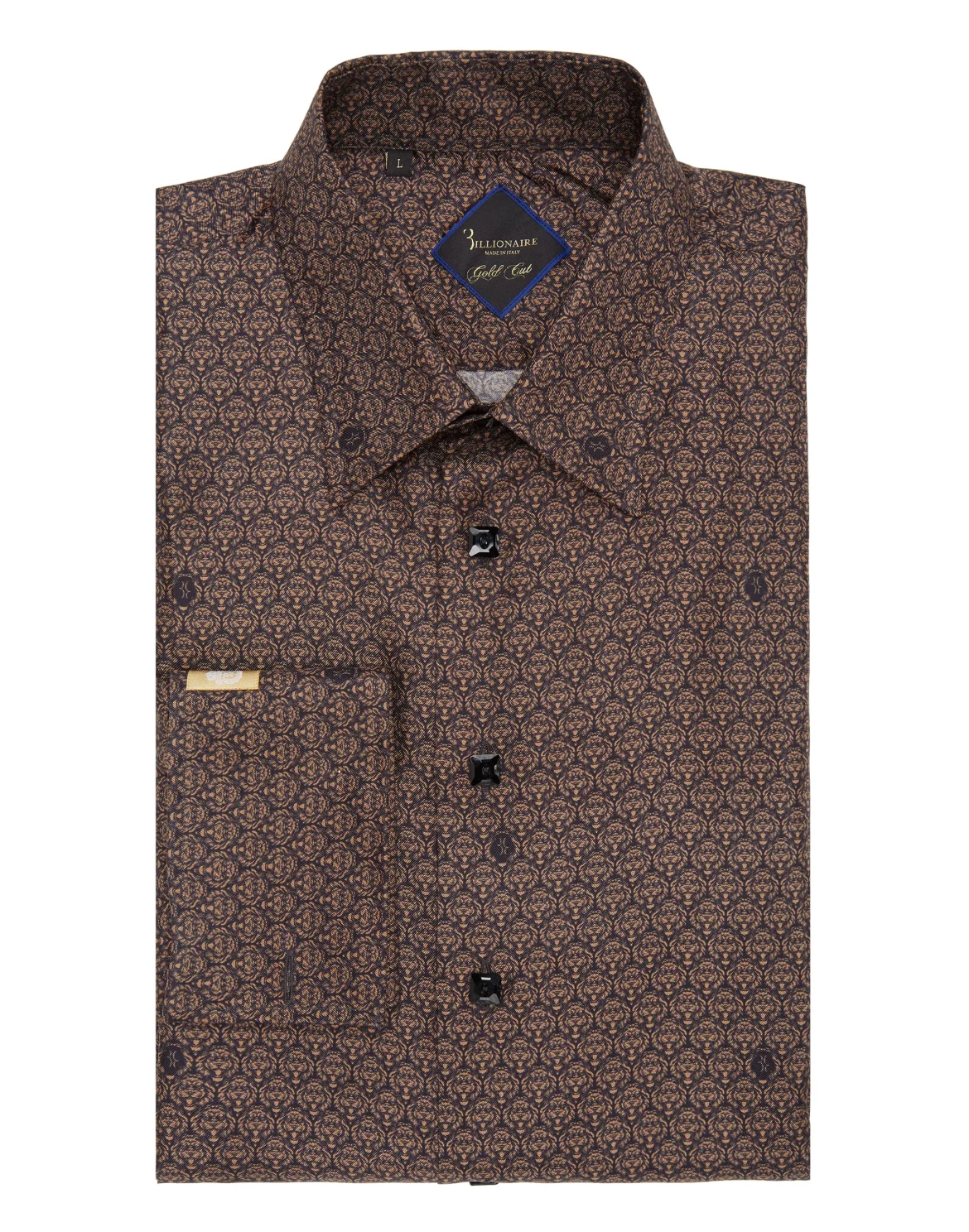 Shirt Gold Cut LS / Milano Lion, цвет: Бежевый
