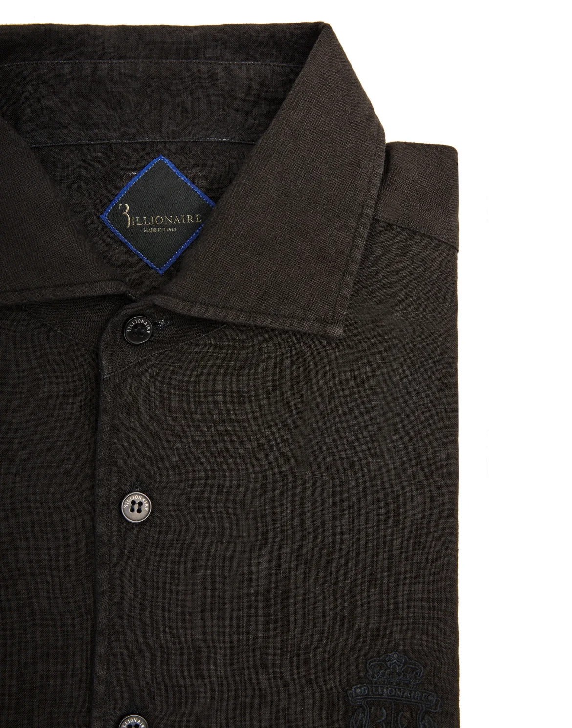 Shirt Gold Cut LS/Milano Paisley, цвет: Черный