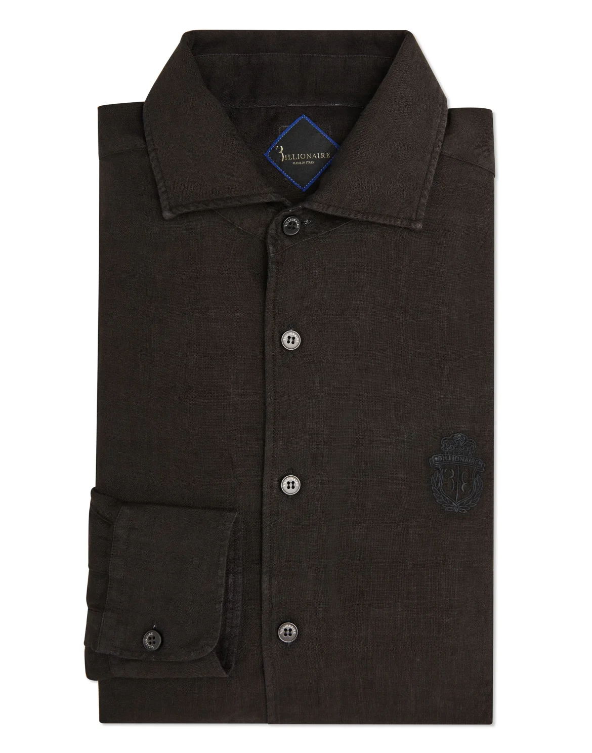 Shirt Gold Cut LS/Milano Paisley, цвет: Черный