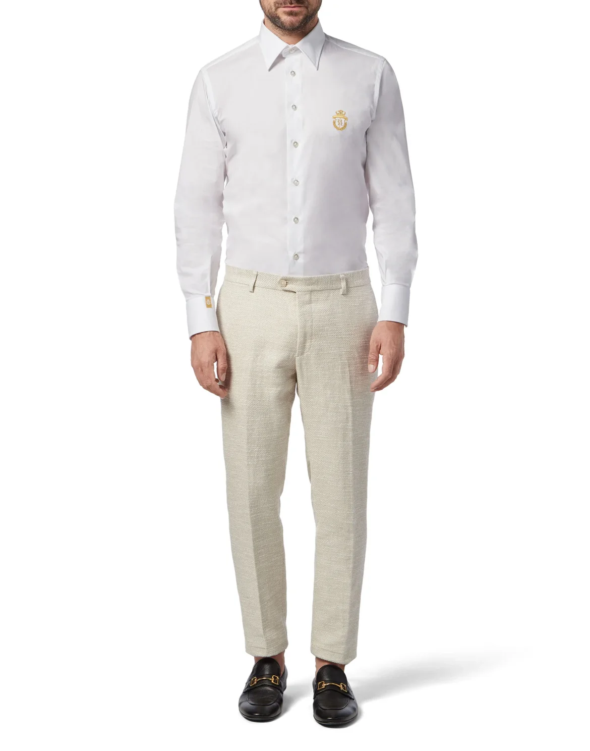 Shirt Silver Cut LS/Milano Crest, цвет: Белый
