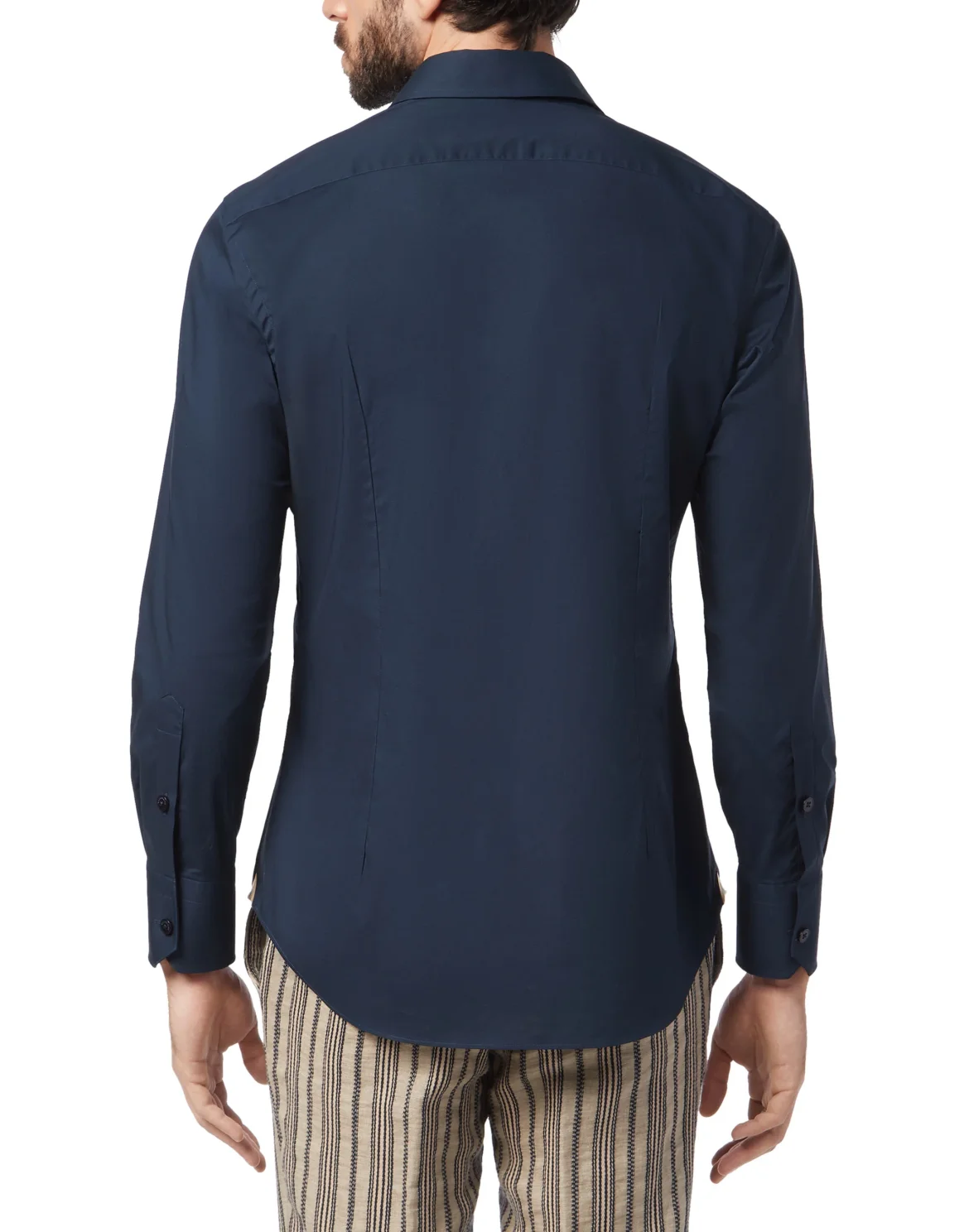 Shirt Silver Cut LS/Milano Crest, цвет: Синий