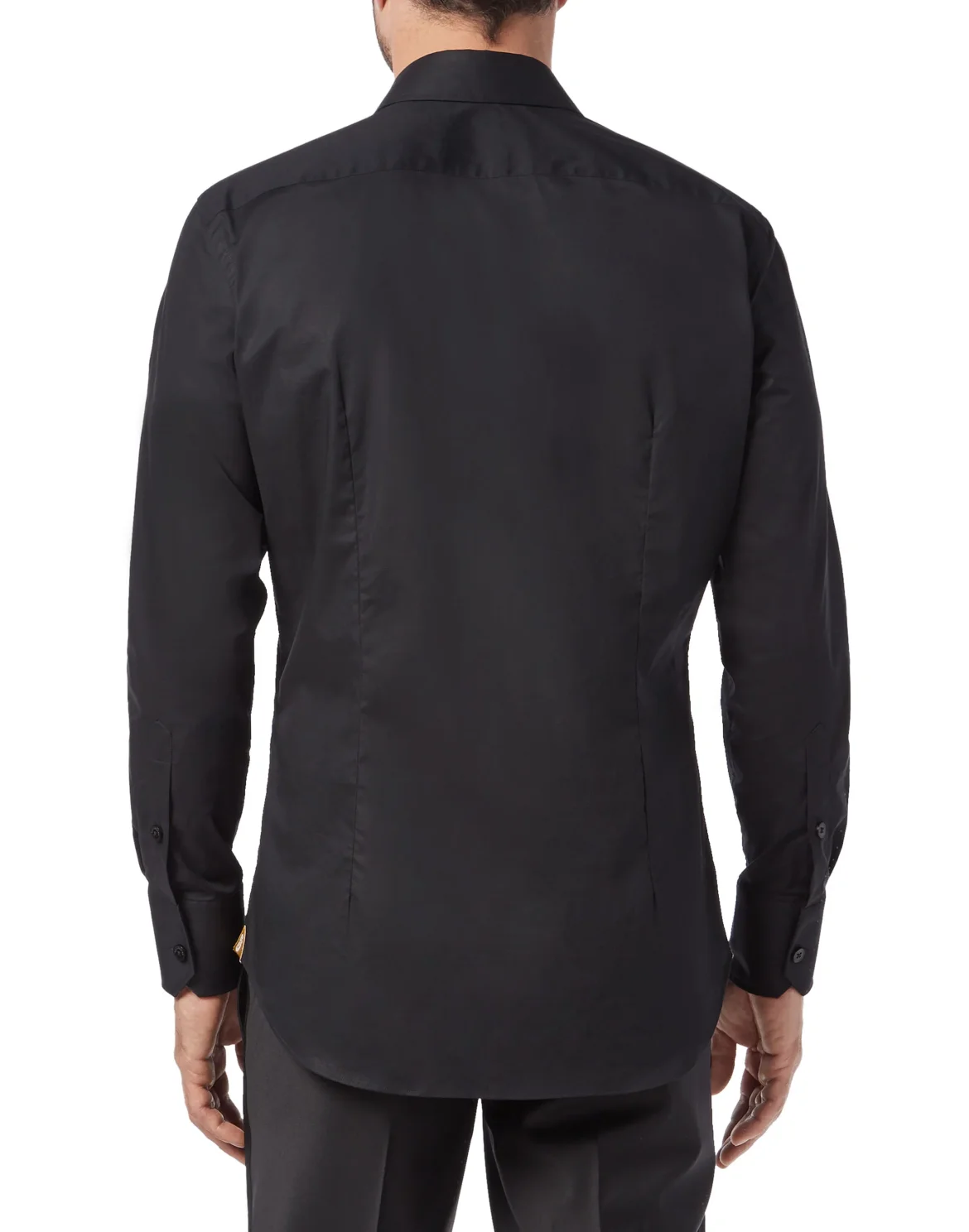 Shirt Gold Cut LS/Milano Crest, цвет: Черный