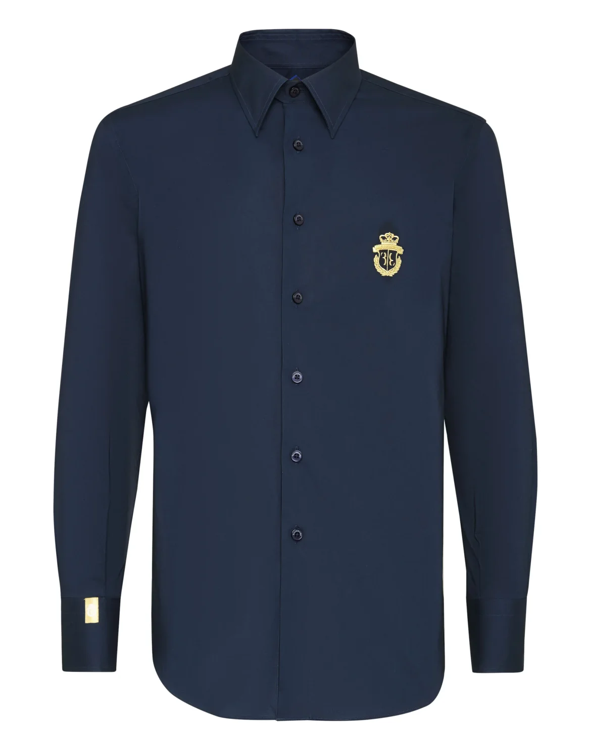 Shirt Gold Cut LS/Milano Crest, цвет: Синий