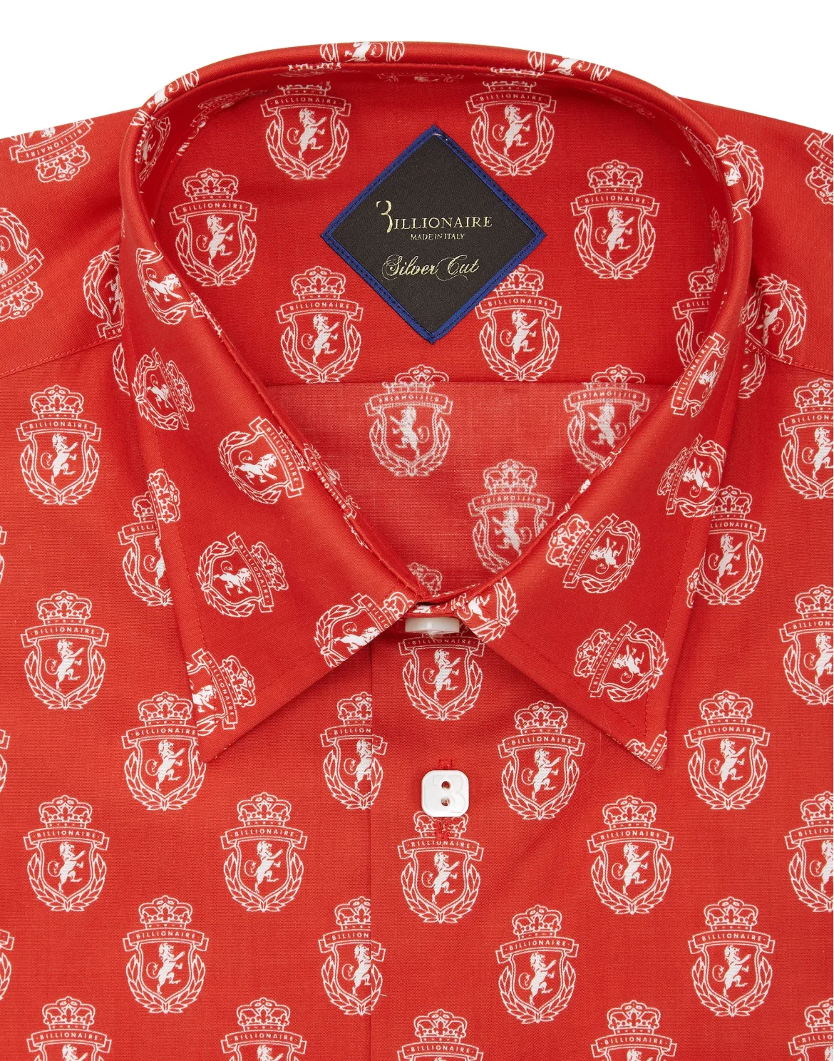 Shirt Silver Cut LS/Milano Lion, цвет: Красный
