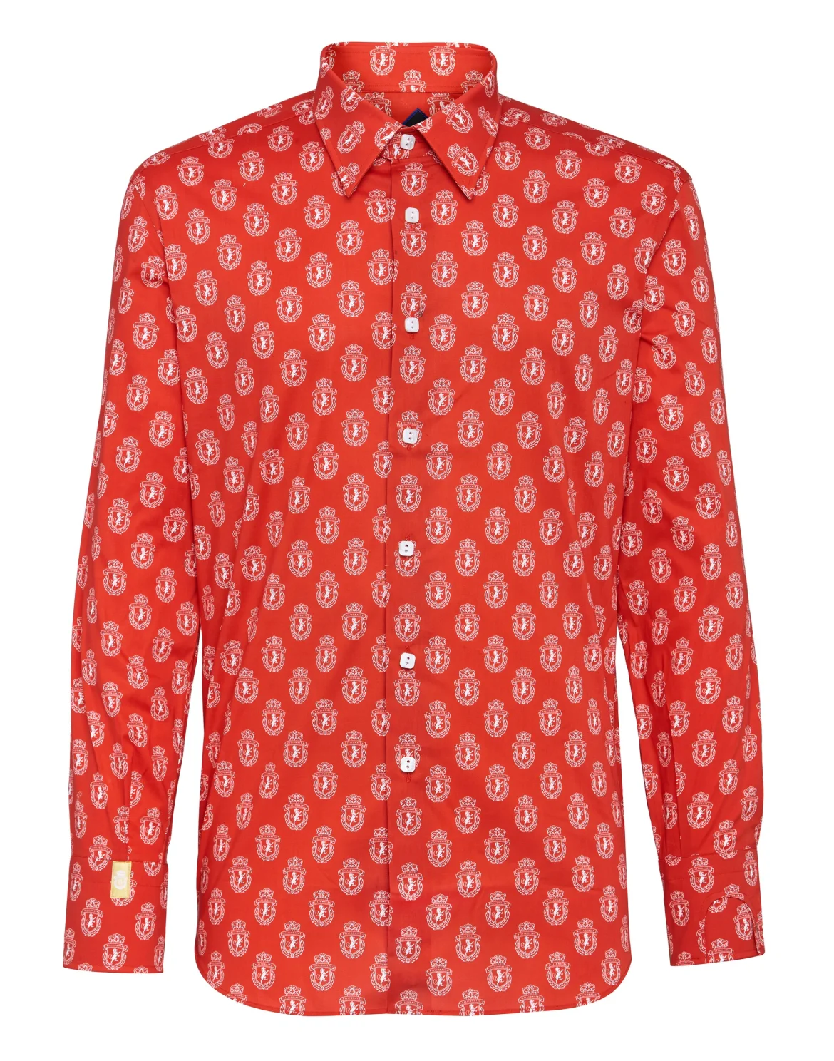 Shirt Silver Cut LS/Milano Lion, цвет: Красный