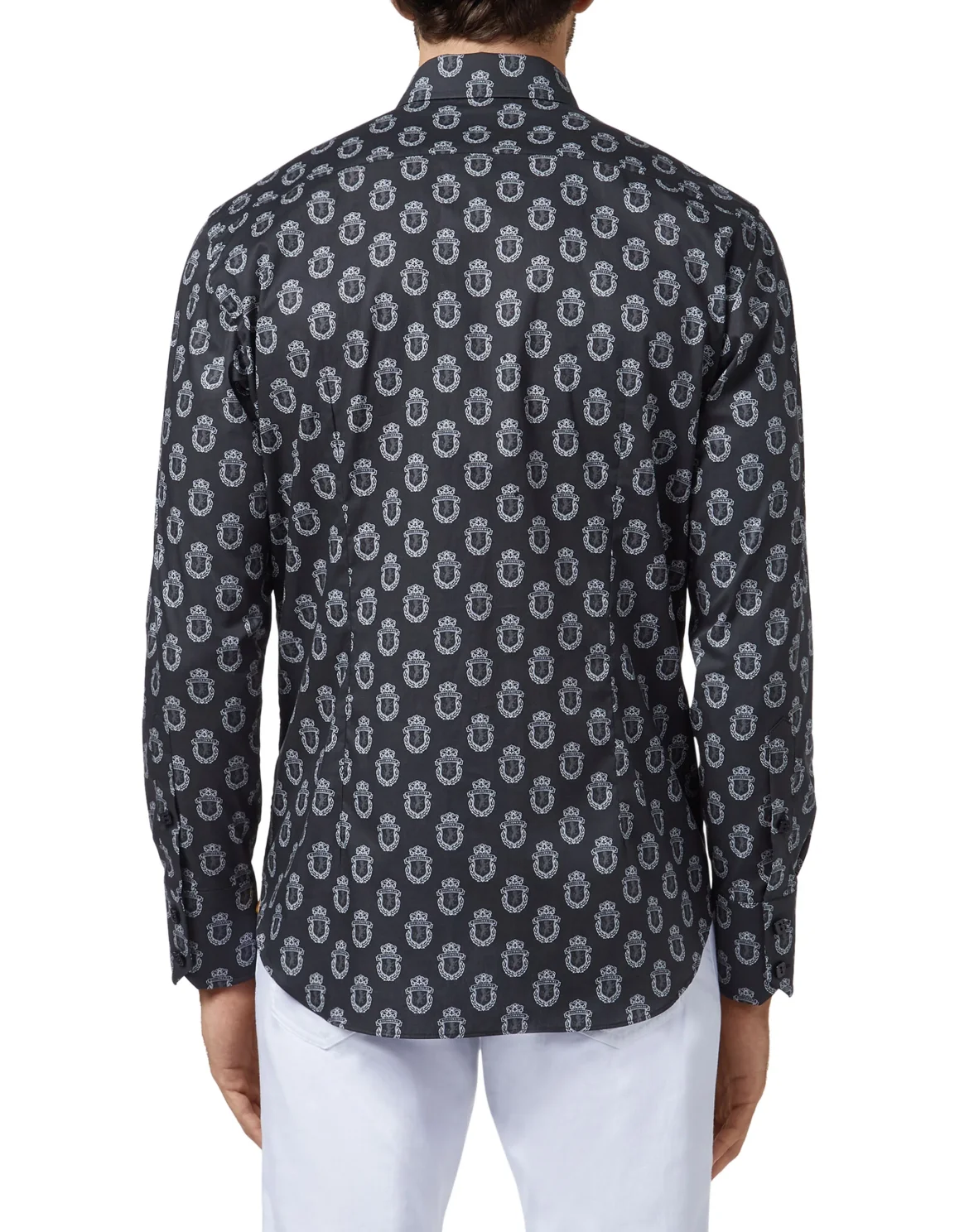 Shirt Gold Cut LS/Milano Lion, цвет: Черный