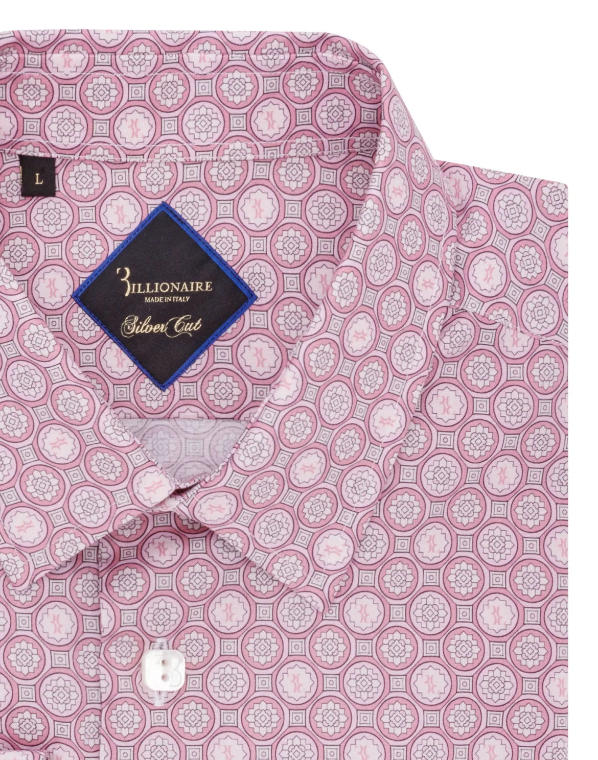 Shirt Silver Cut LS/Cristal Geometric, цвет: Розовый
