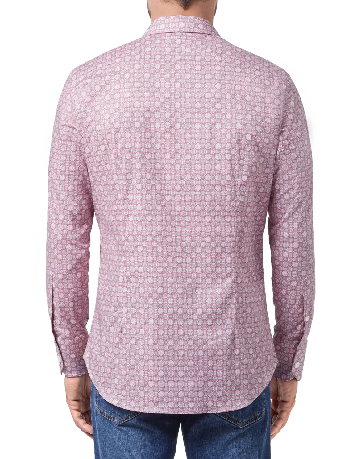 Shirt Silver Cut LS/Cristal Geometric, цвет: Розовый