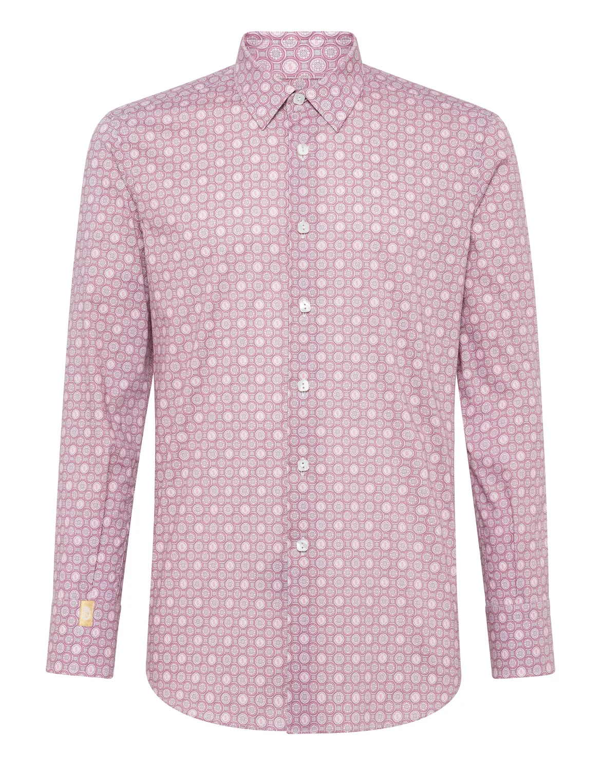 Shirt Silver Cut LS/Cristal Geometric, цвет: Розовый