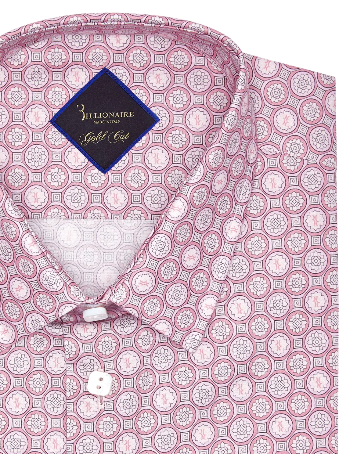 Shirt Gold Cut LS/Cristal Geometric, цвет: Розовый