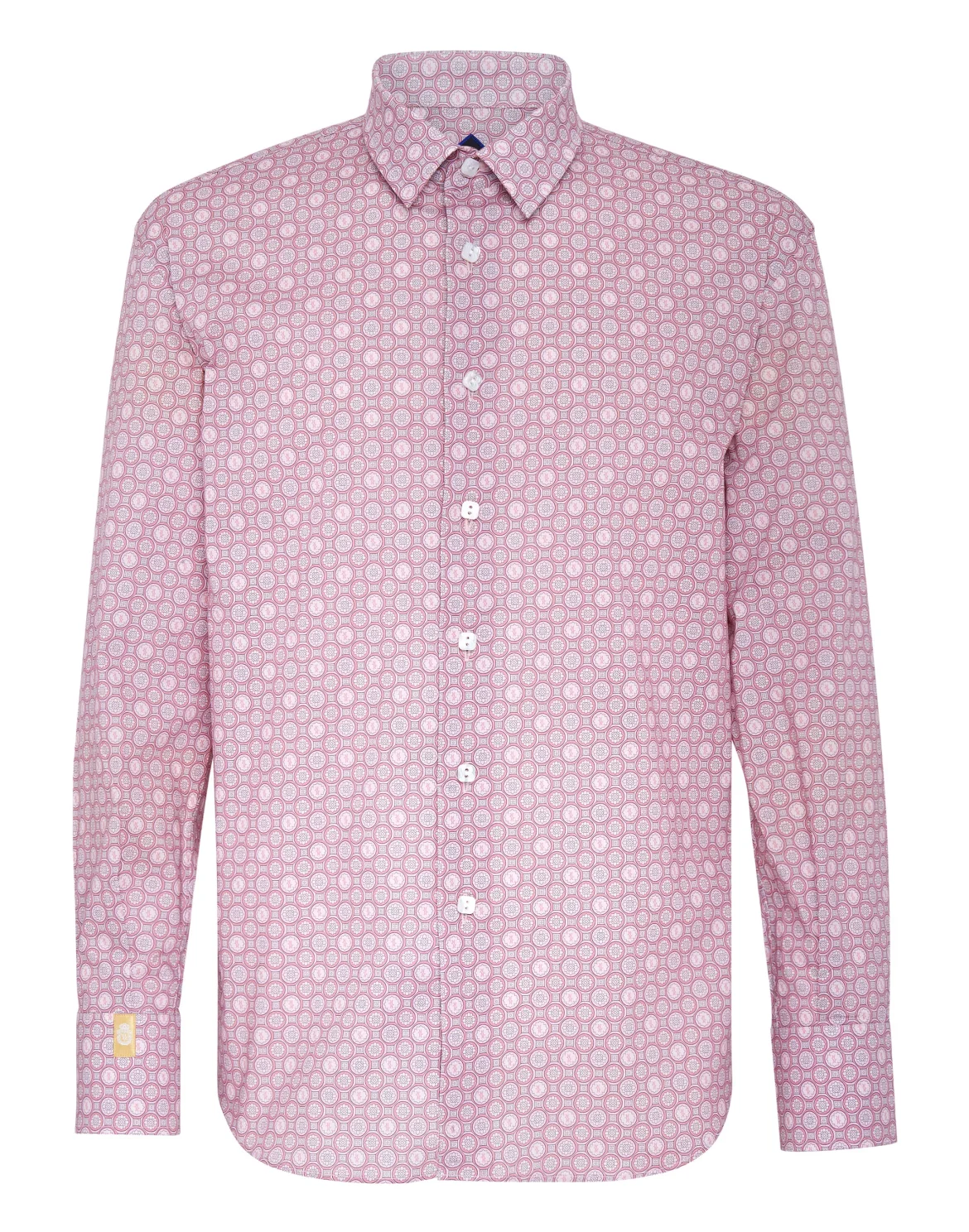 Shirt Gold Cut LS/Cristal Geometric, цвет: Розовый