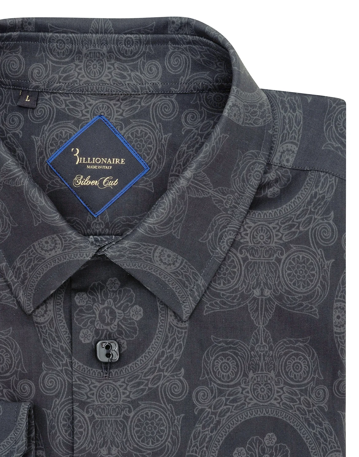 Shirt Silver Cut LS/Cristal Baroque, цвет: Черный