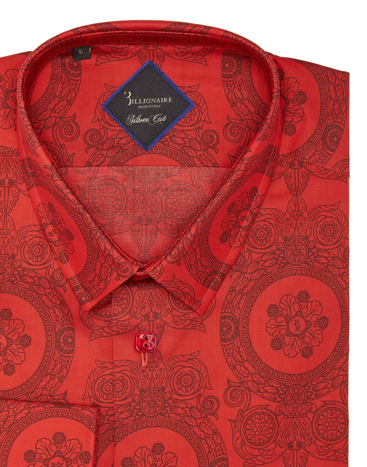 Shirt Silver Cut LS/Cristal Baroque, цвет: Красный