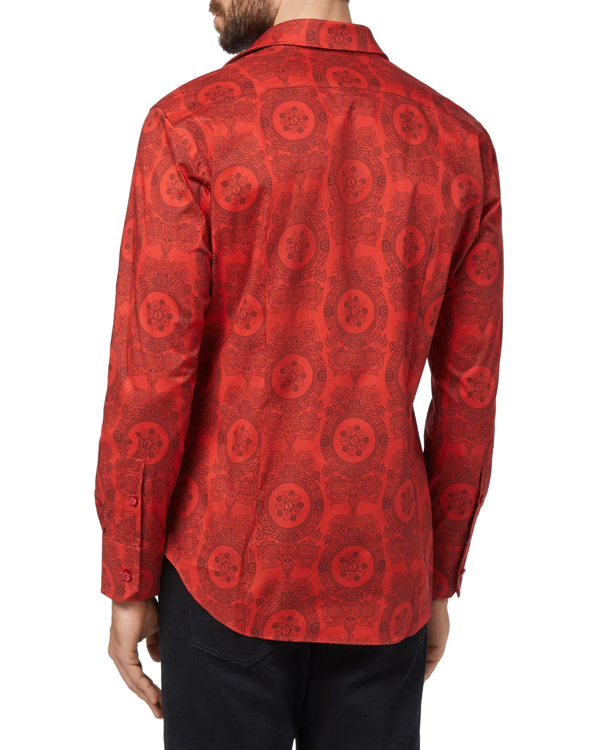 Shirt Silver Cut LS/Cristal Baroque, цвет: Красный