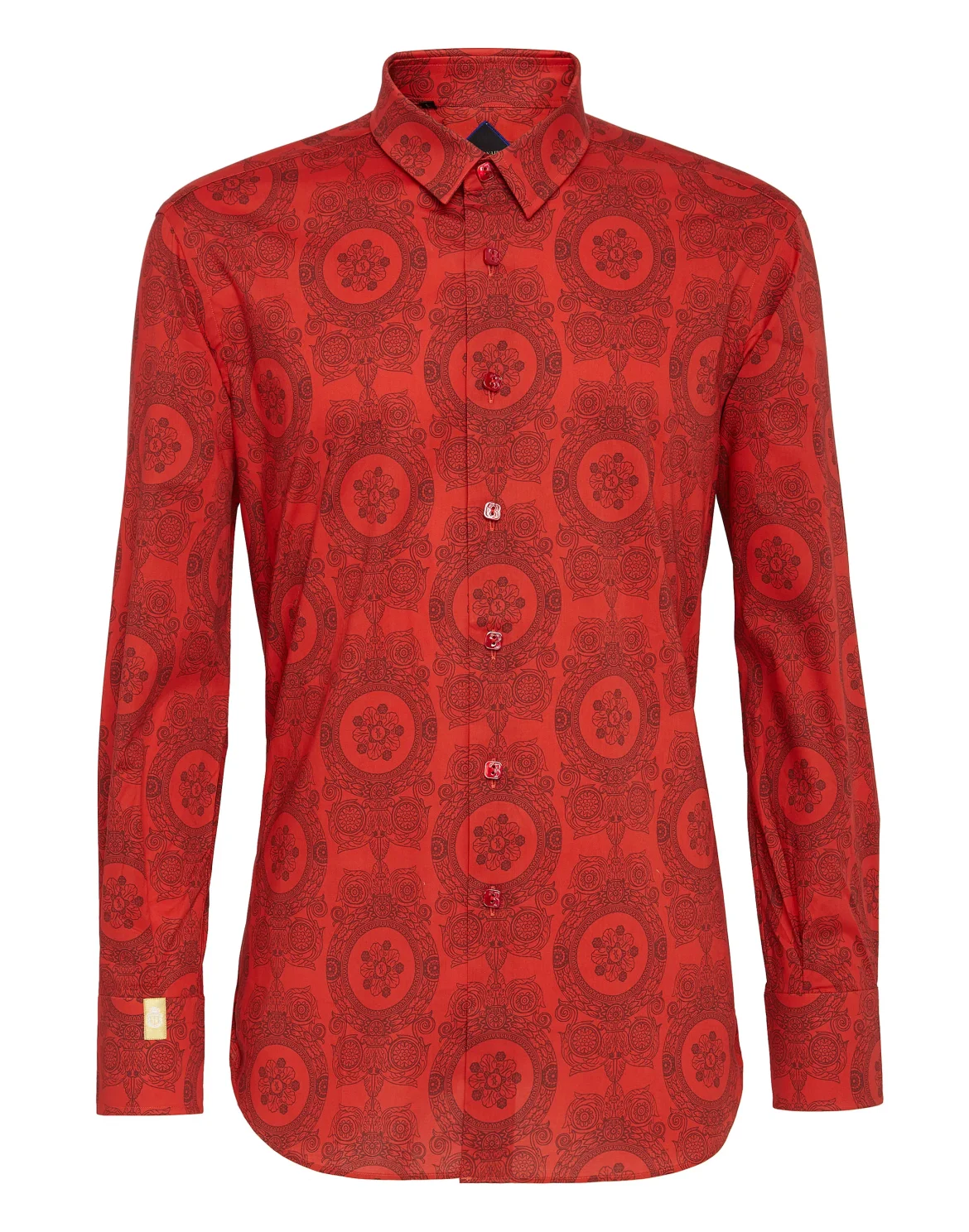 Shirt Silver Cut LS/Cristal Baroque, цвет: Красный